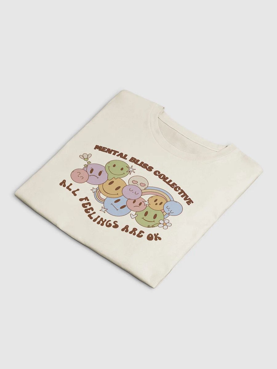 "All Feelings Are OK" T-Shirt – Embrace Emotional Wellness product image (8)