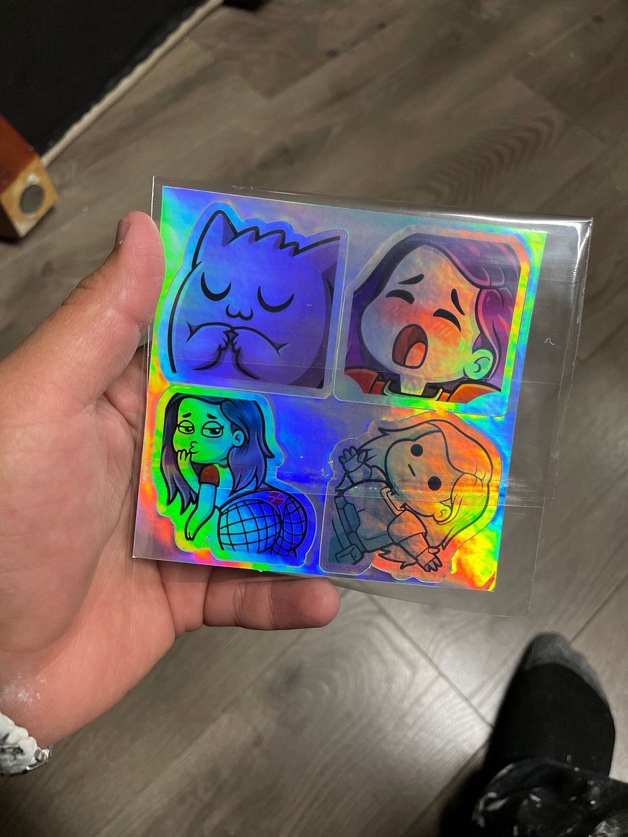 Holographic Dohhh Stickers product image (1)