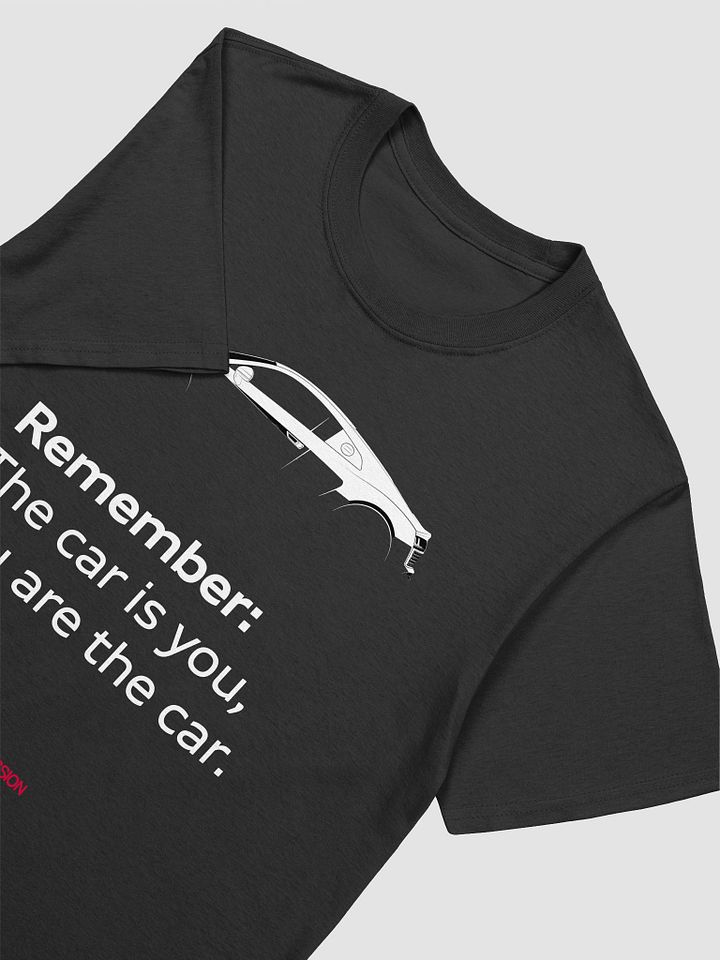 "The Car Is YOU" T-Shirt - Black product image (2)