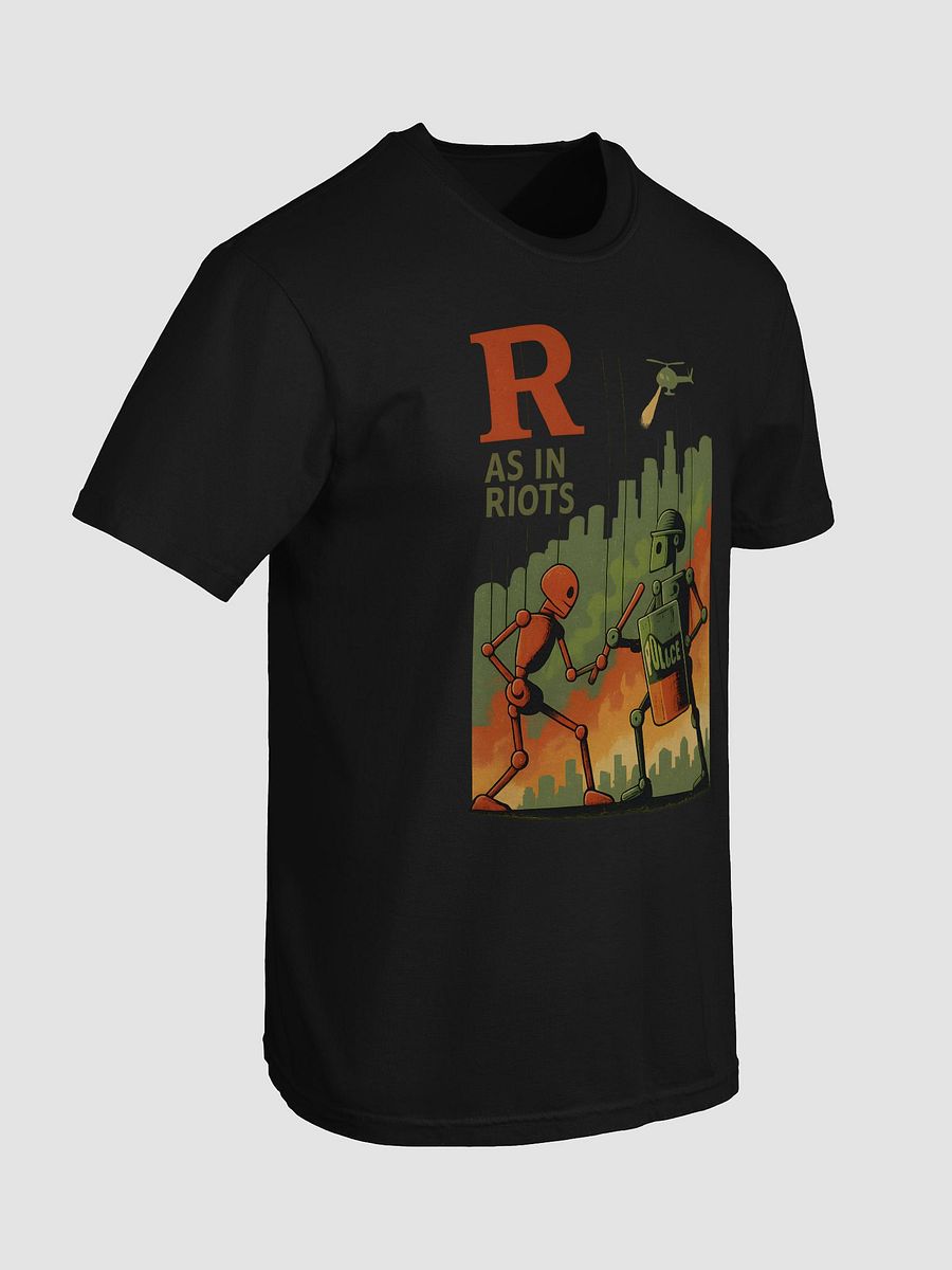 R as in riots t-shirt product image (7)