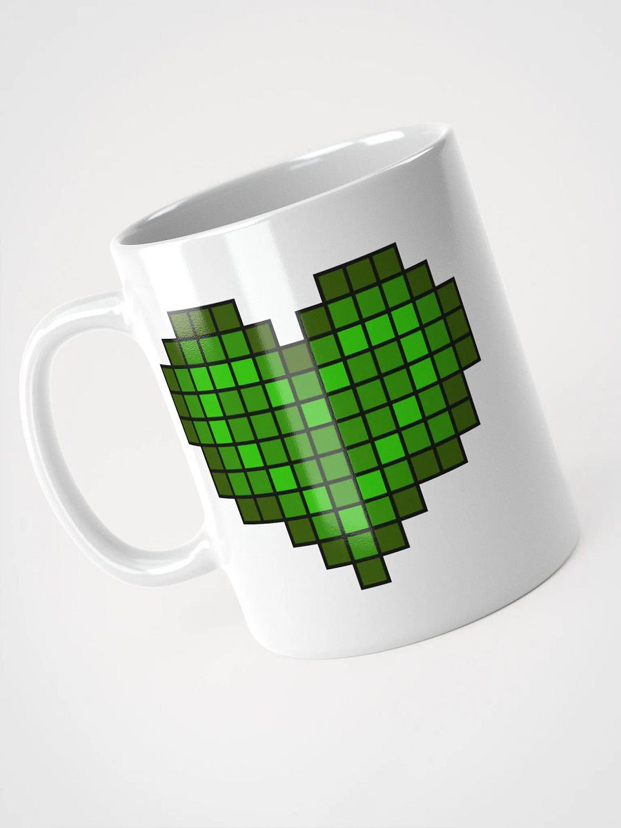 Irish Heart White Glossy Mug product image (4)
