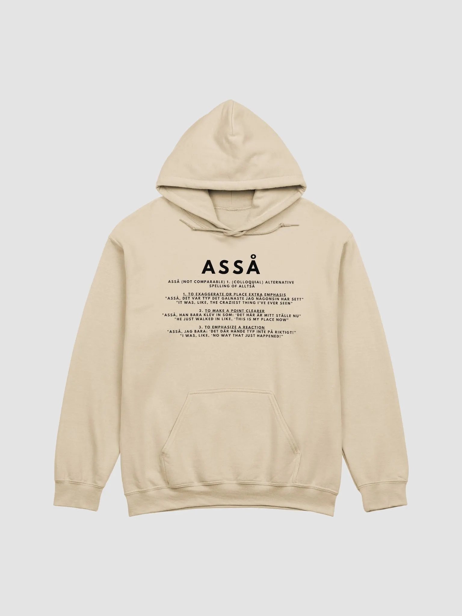 ASSÅ // Classic Hoodie product image (6)