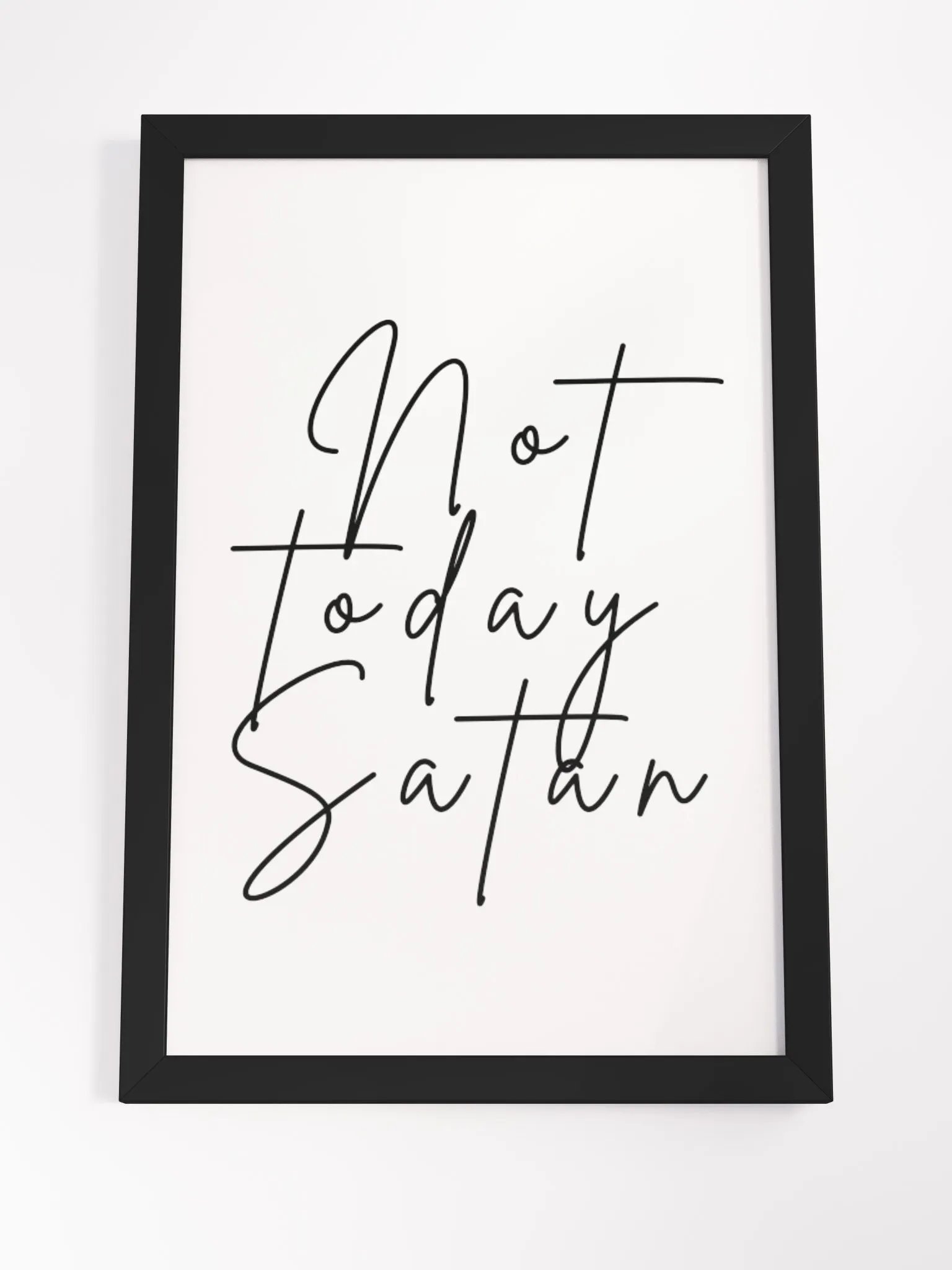 Not today Satan product image (8)
