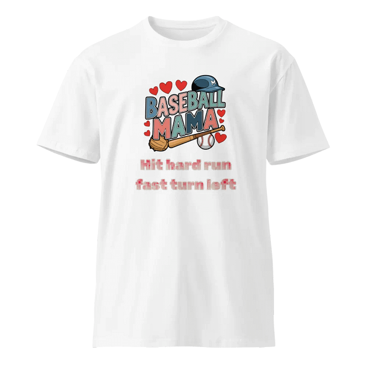Baseball Mama Premium T-Shirt product image (1)