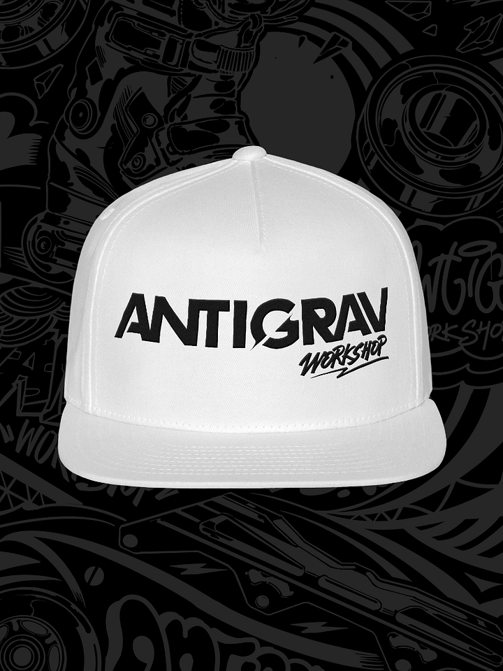 Light Flat Snapback Cap product image (1)