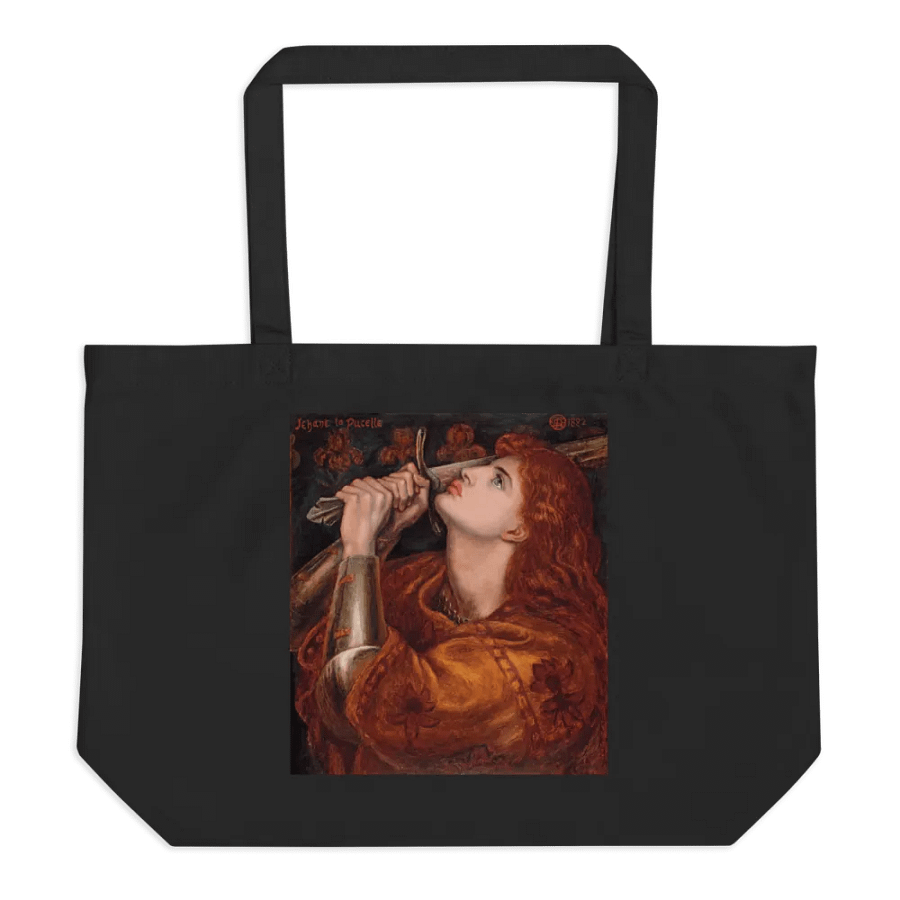 ''Joan of Arc'' Organic Cotton Tote Bag product image (7)