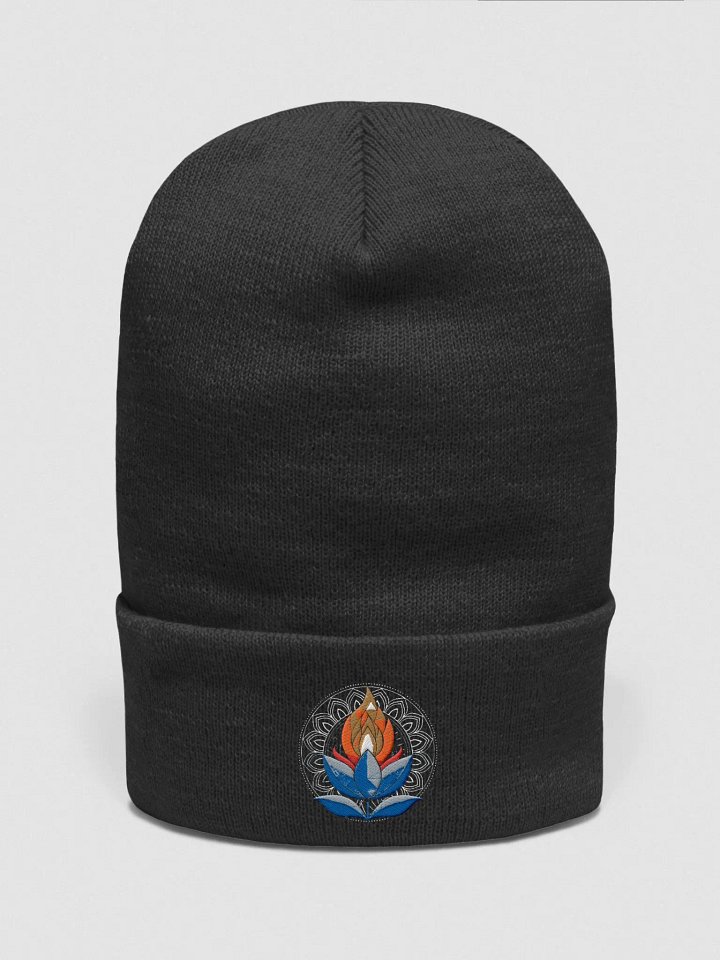 Lotus Flame Cuffed Beanie product image (1)