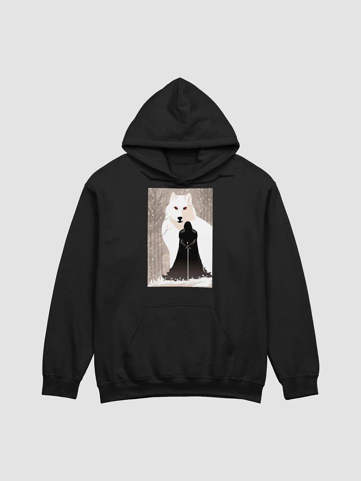 Jon Snow And Ghost GOT Hoodie product image (10)