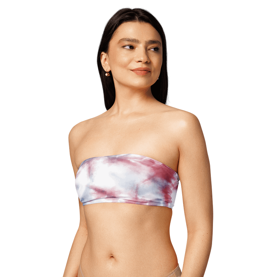 Ocean Swirl Bandeau Bikini Top product image (5)