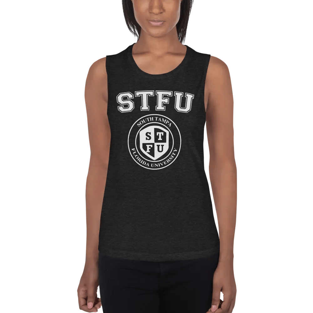 Women's Muscle Tank Top Dark Colors product image (1)
