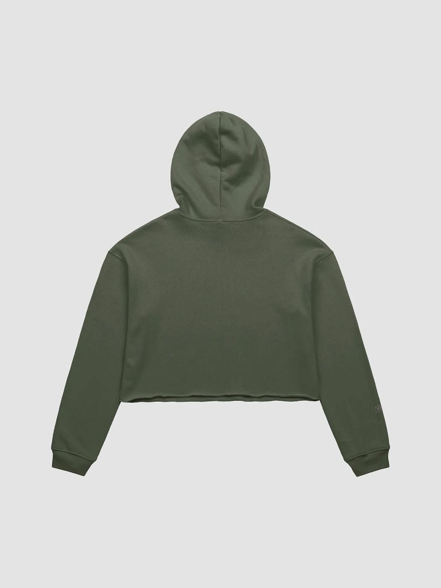 FFS Floral Skull Fleece Cropped Hoodie product image (2)