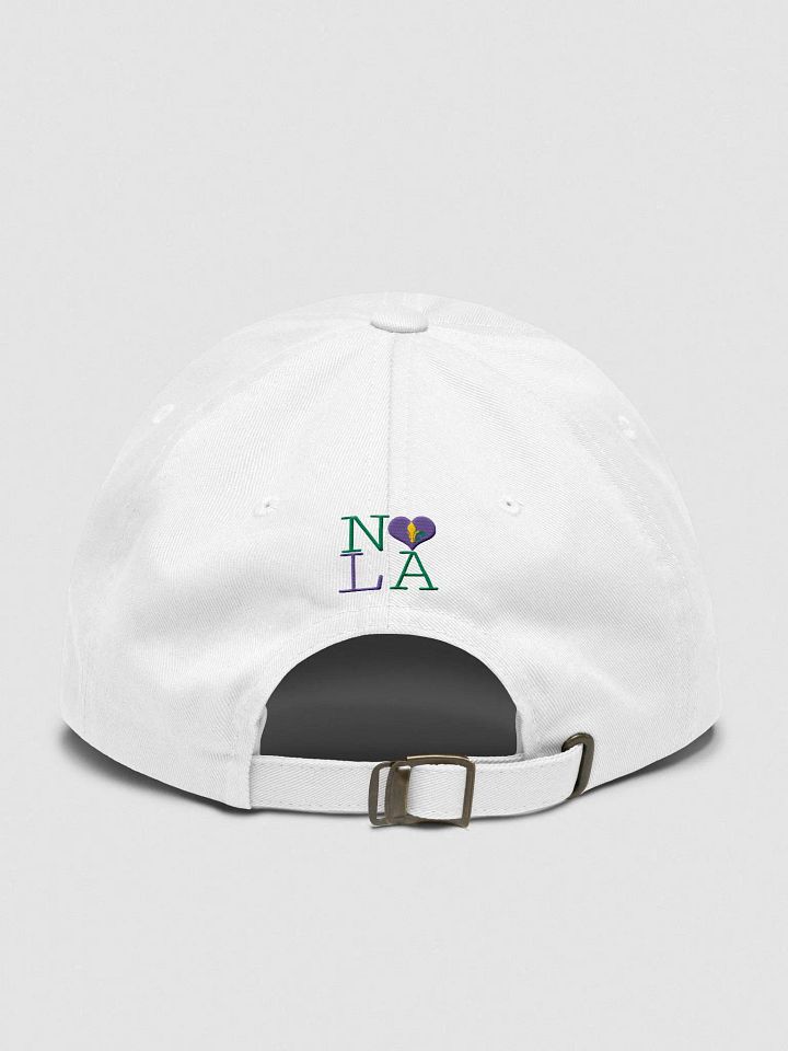I LOVE NOLA **EMBROIDERED CAP BIGSHOT LOGO** (MARDI GRAS) product image (2)