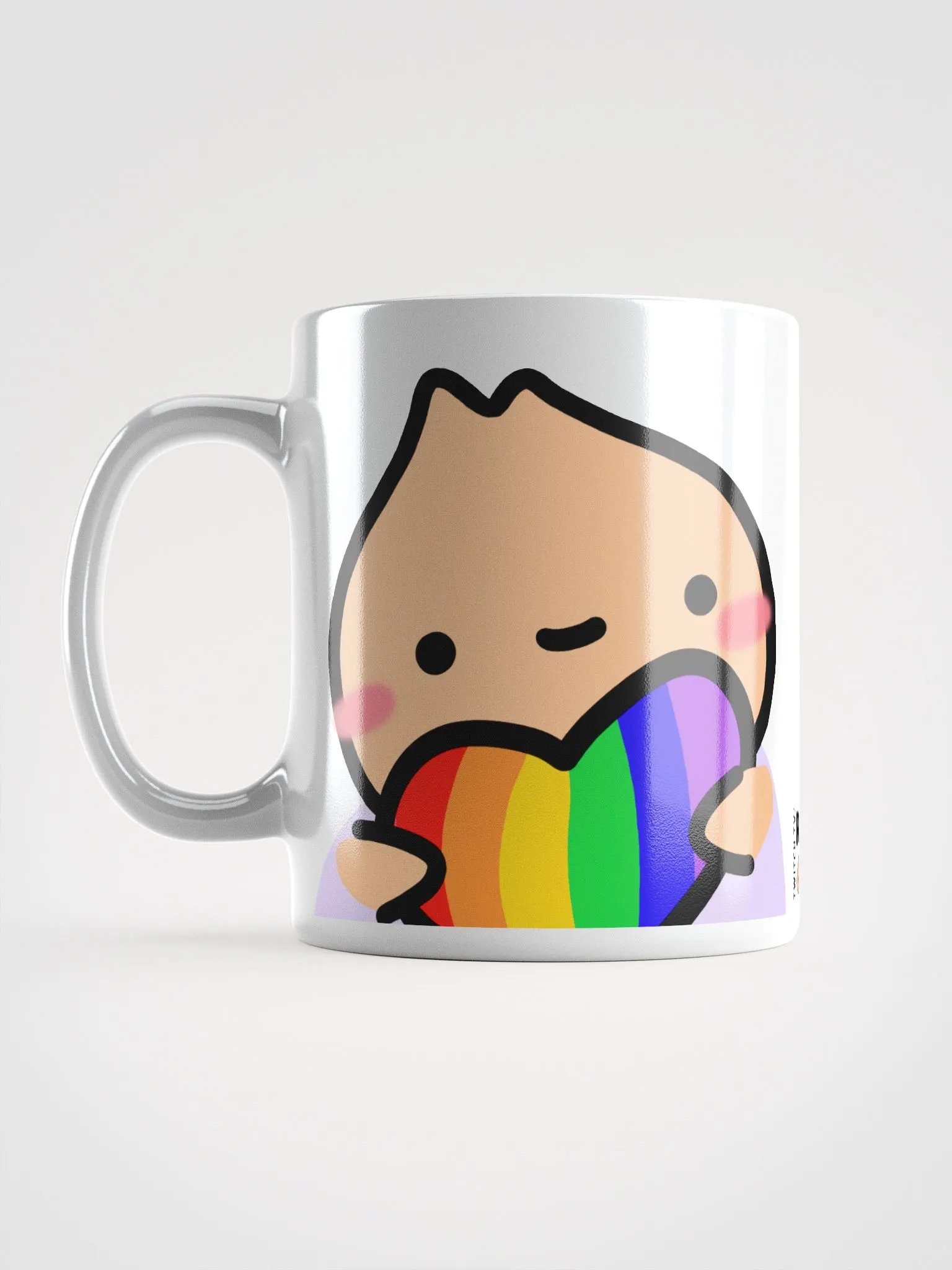 Dumpling Pride Heart | Glossy Mug product image (16)