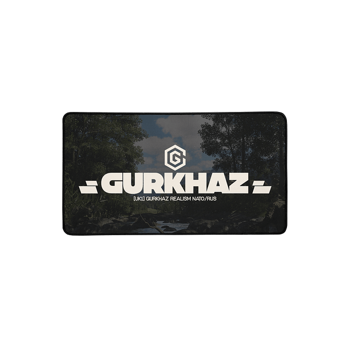 Gurkhaz Command Center Desk Mat – For Tactics, Tea & Teamkills product image (2)