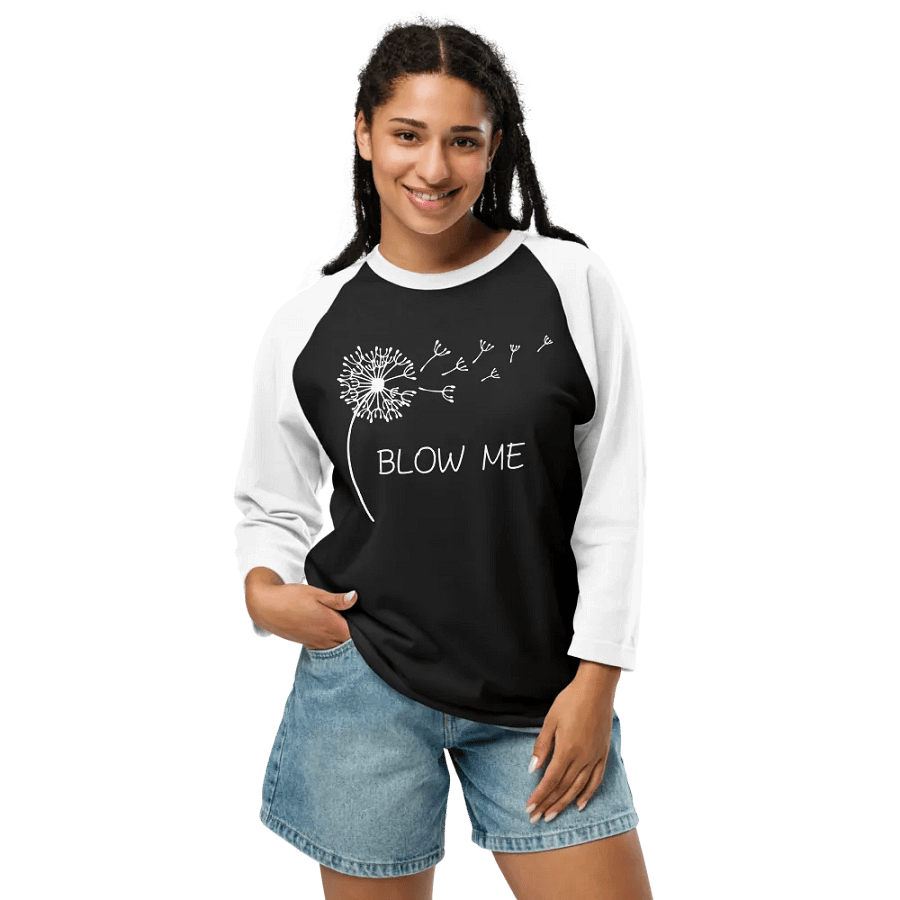 Dandelion raglan product image (9)