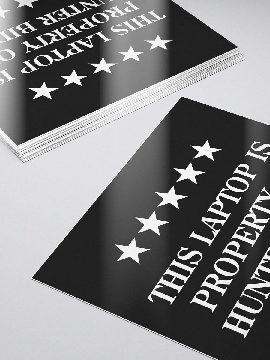 Hunter Biden's Laptop Sticker product image (5)