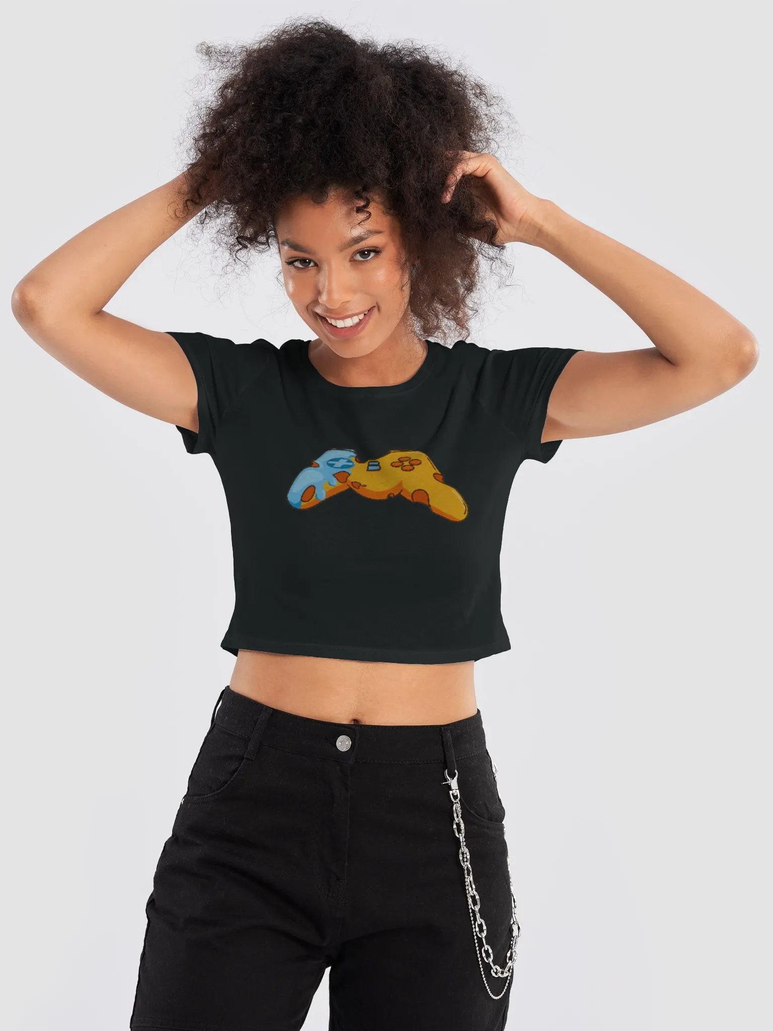 McCheezy Controller Chic Crop Tee product image (27)