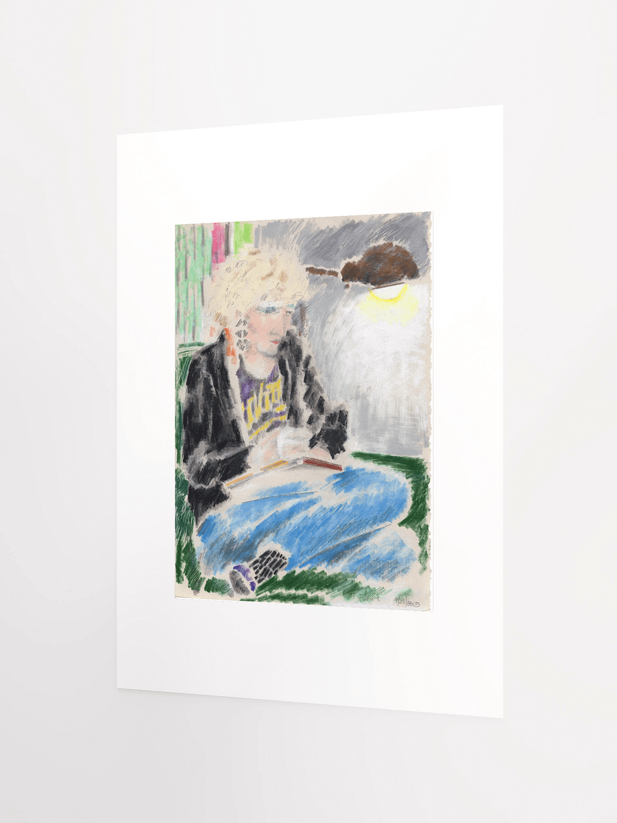 Woman Writing 1988 print product image (3)