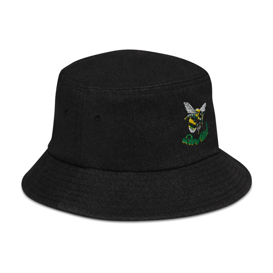 Bee Nice Denim Bucket Hat product image (6)