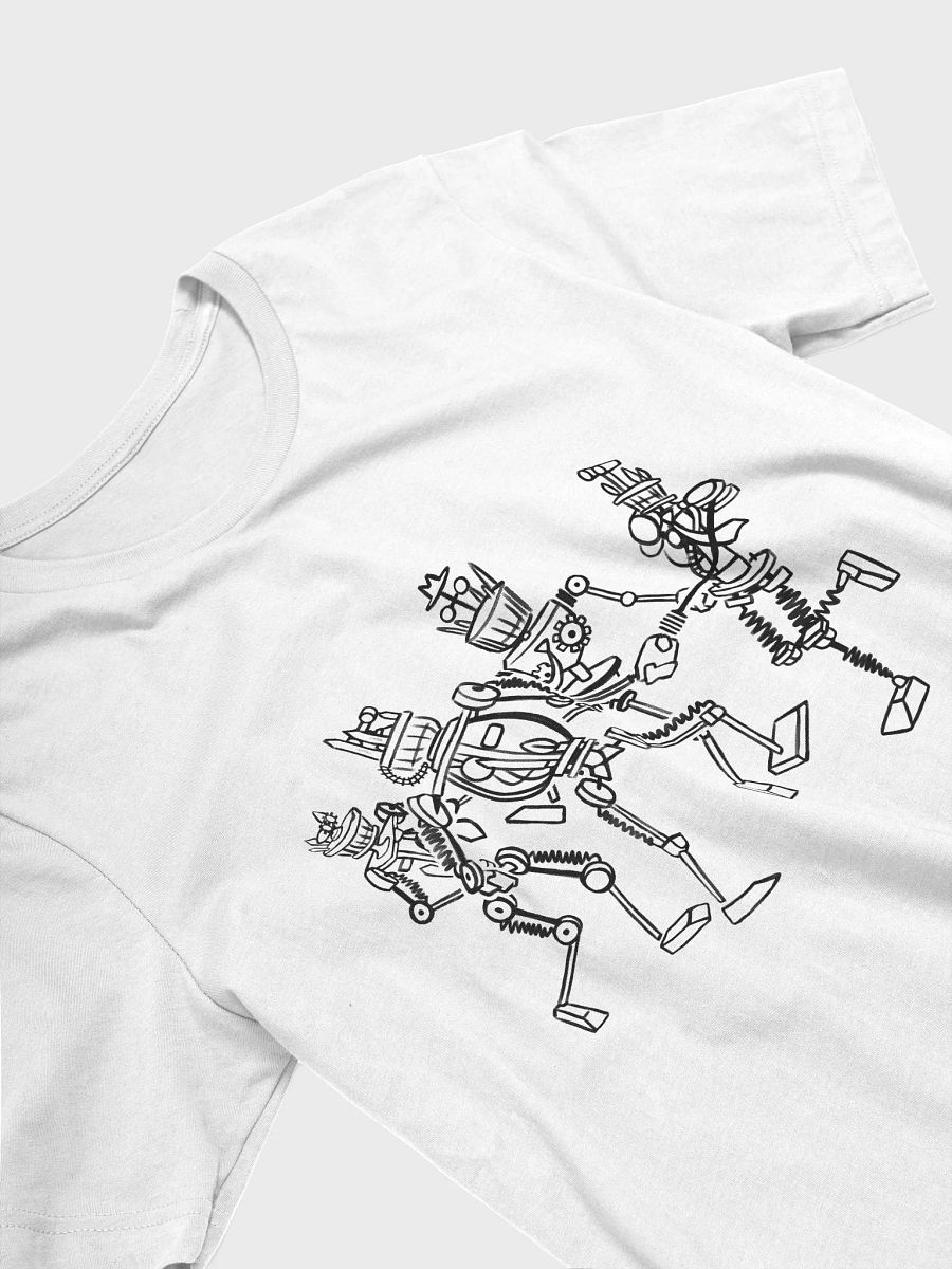 Spooky Scary Skelecogs Shirt - Black Print product image (3)