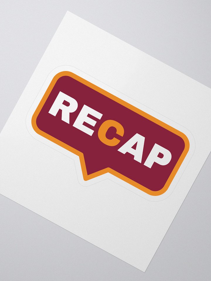 RECAP Stickers product image (2)