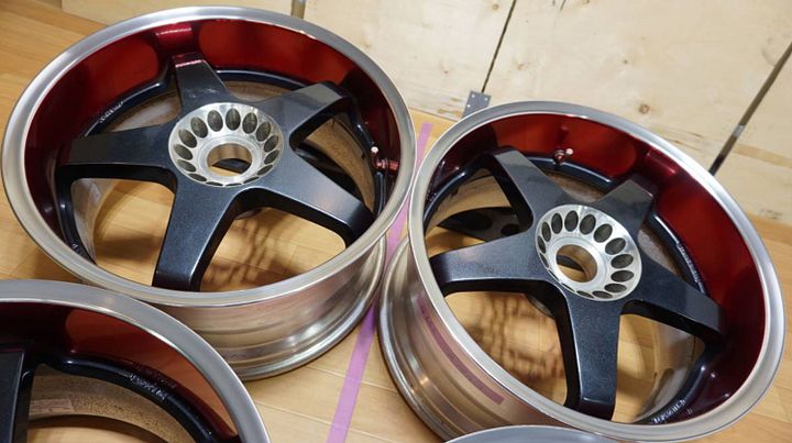 Racing Sparco Black/Red - 18x9.5 +20 (5x114.3) - Used product image (2)