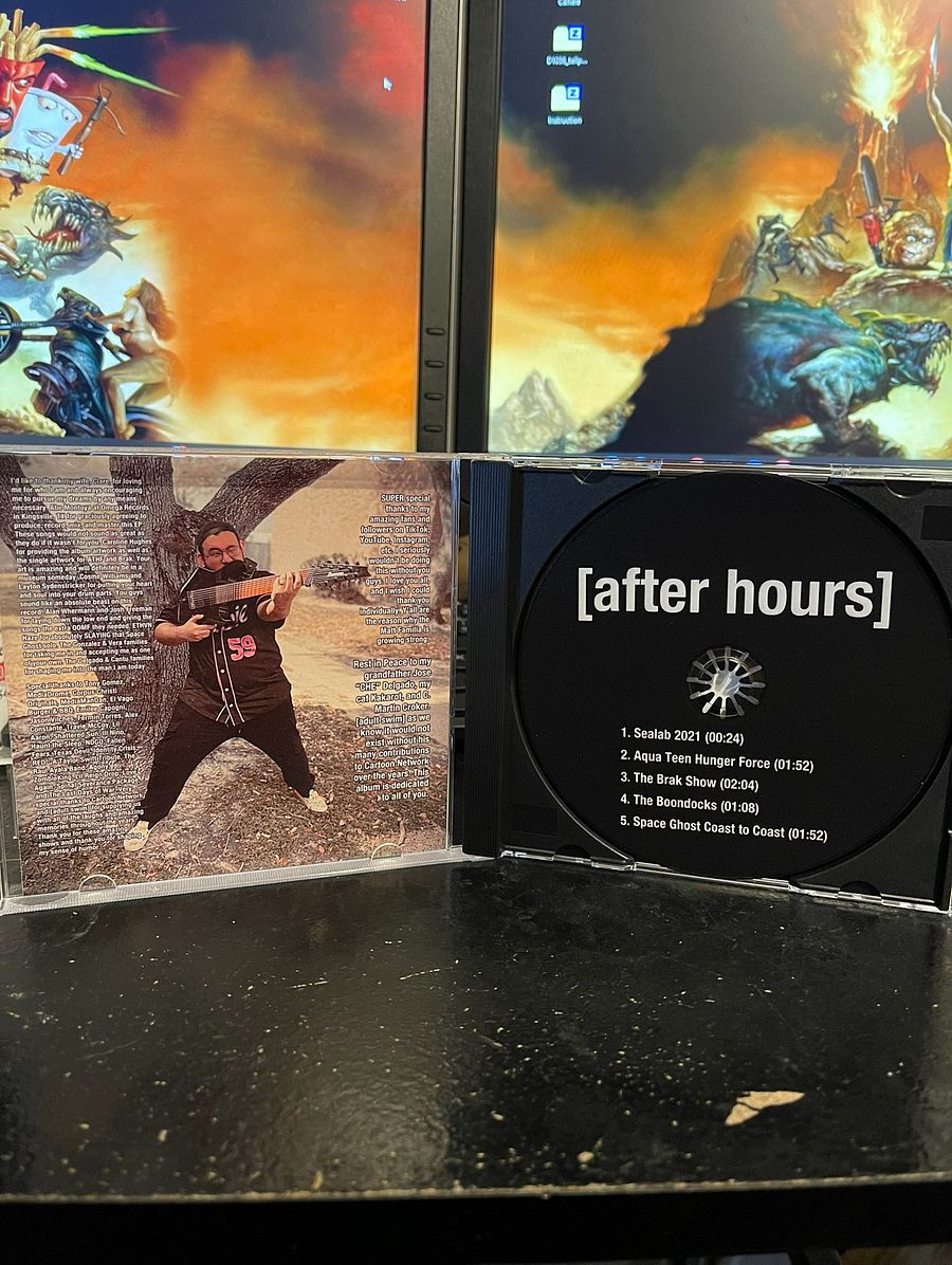 [After Hours] CD - SIGNED product image (3)
