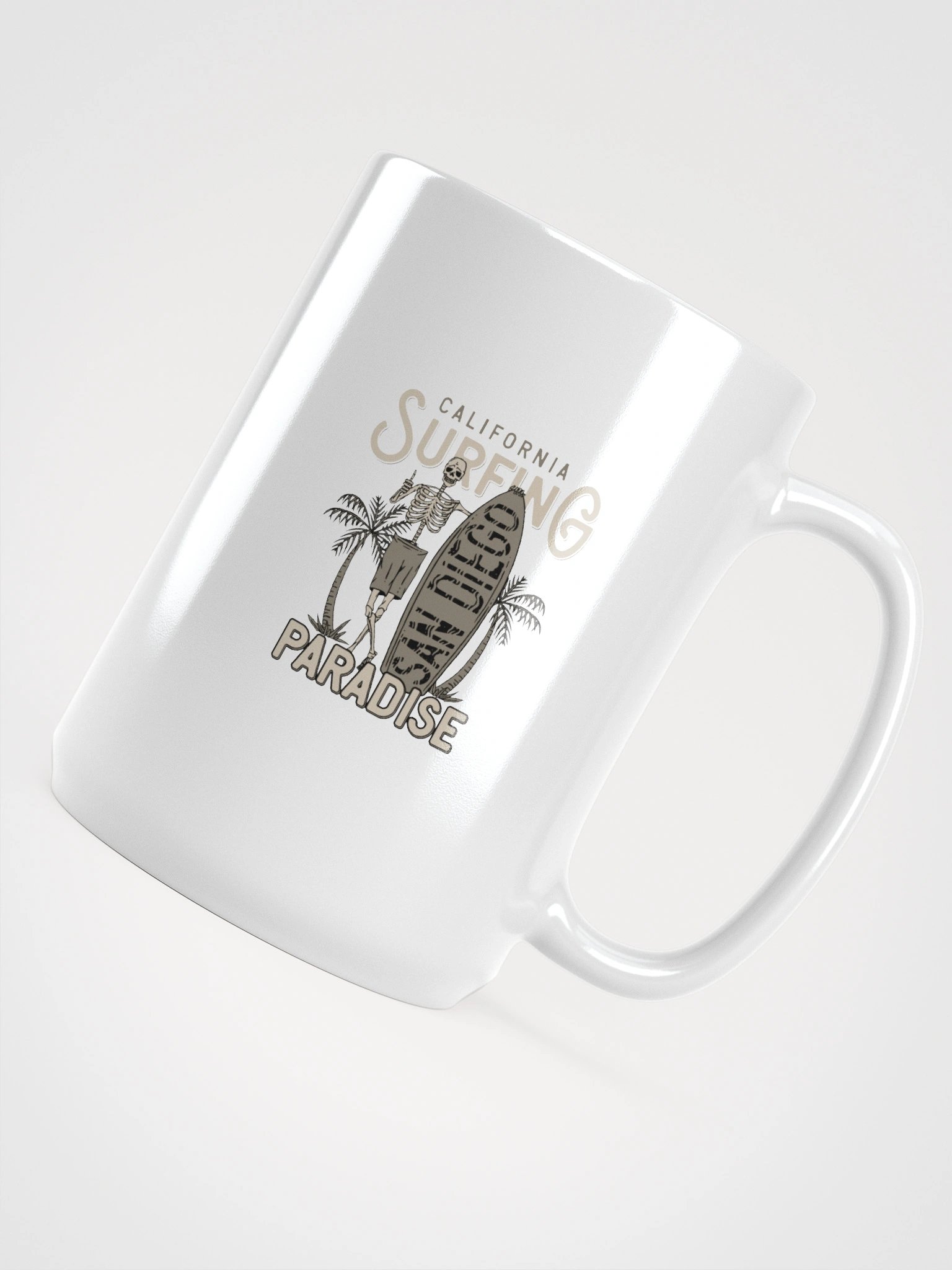 California Surfing Skeleton Mug product image (5)