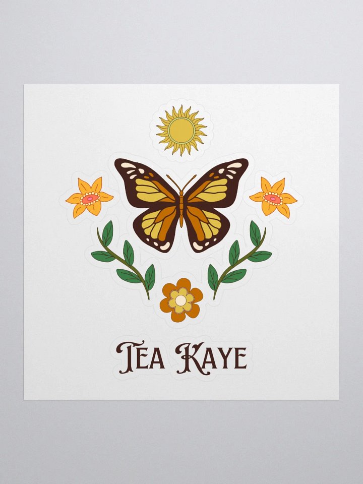 Butterfly Bliss Kiss Cut Stickers product image (1)