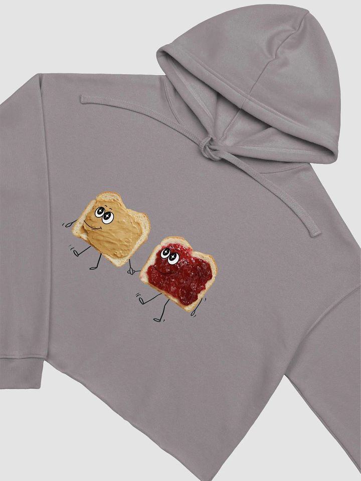 Perfectly Paired PB&J Cropped Hoodie product image (5)