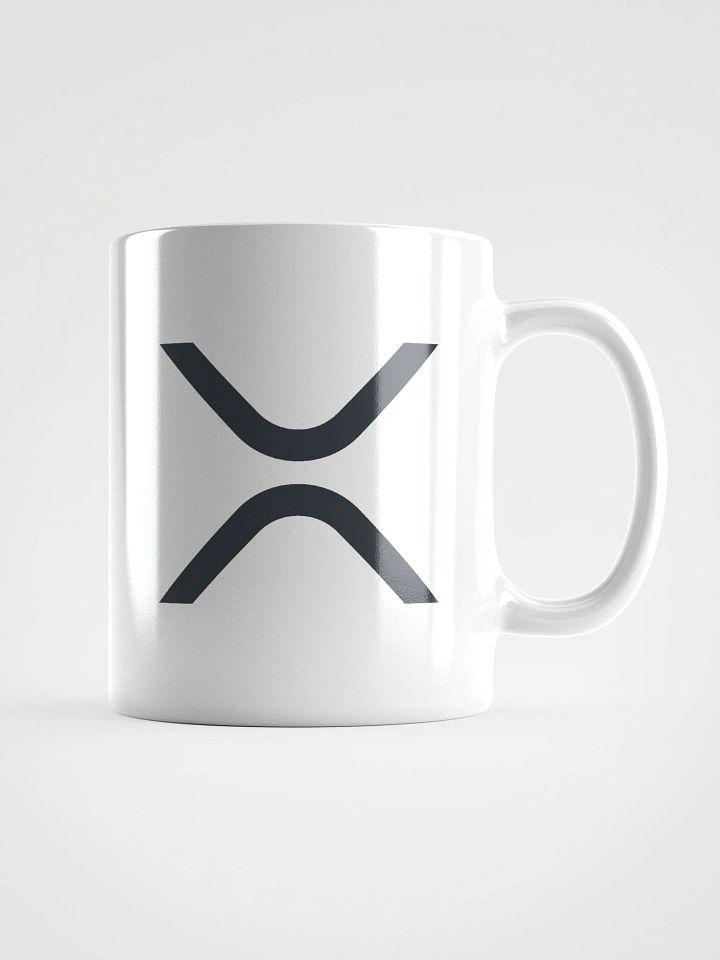XRP White Glossy Mug product image (2)