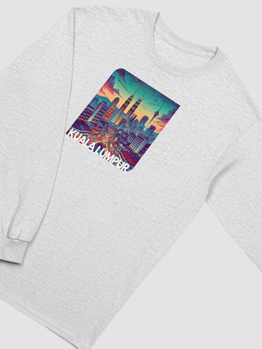 Sunset Skyline Urban Long Sleeve Tee | Ai Design product image (29)
