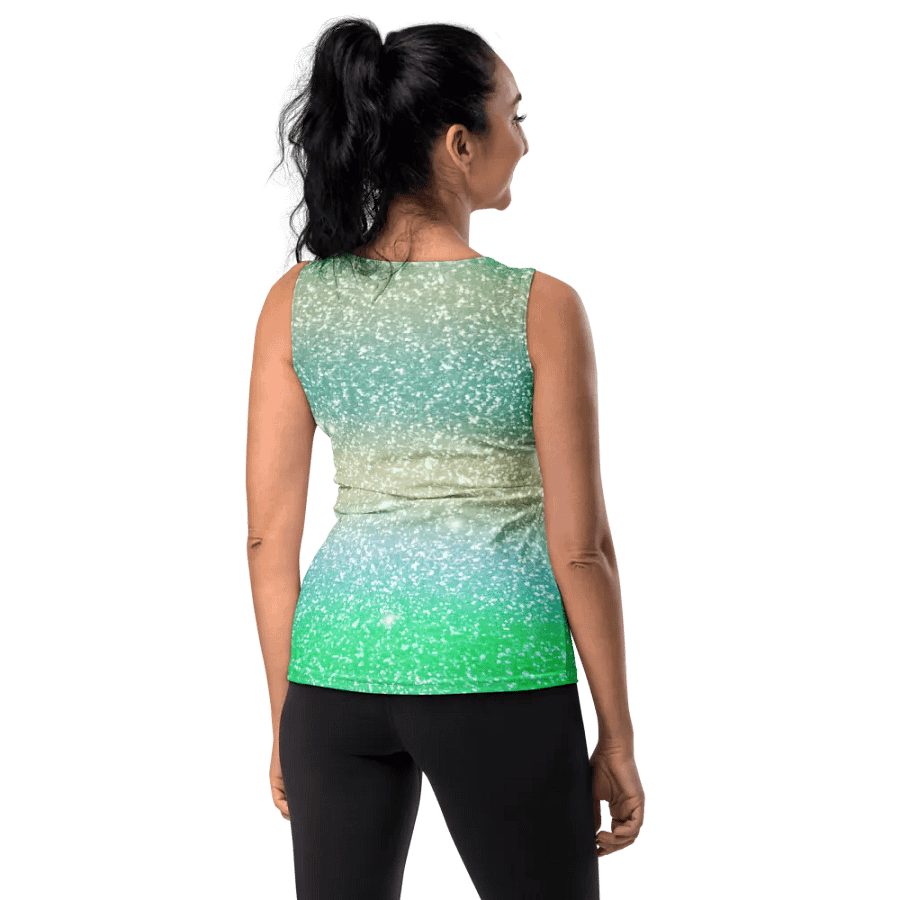 Glitter Unicorn Texture Design Tank Top (2) product image (9)