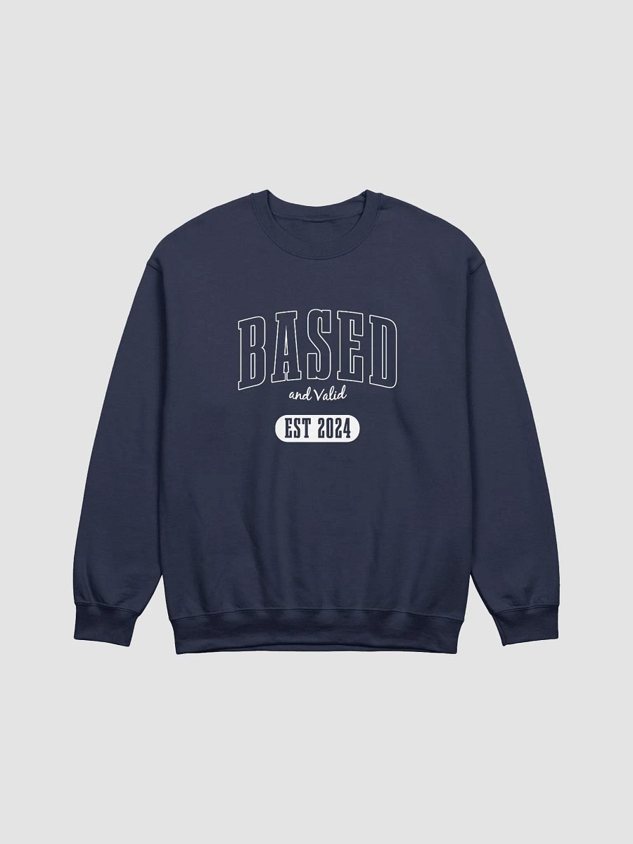 Based and Valid Sweater - Navy product image (1)