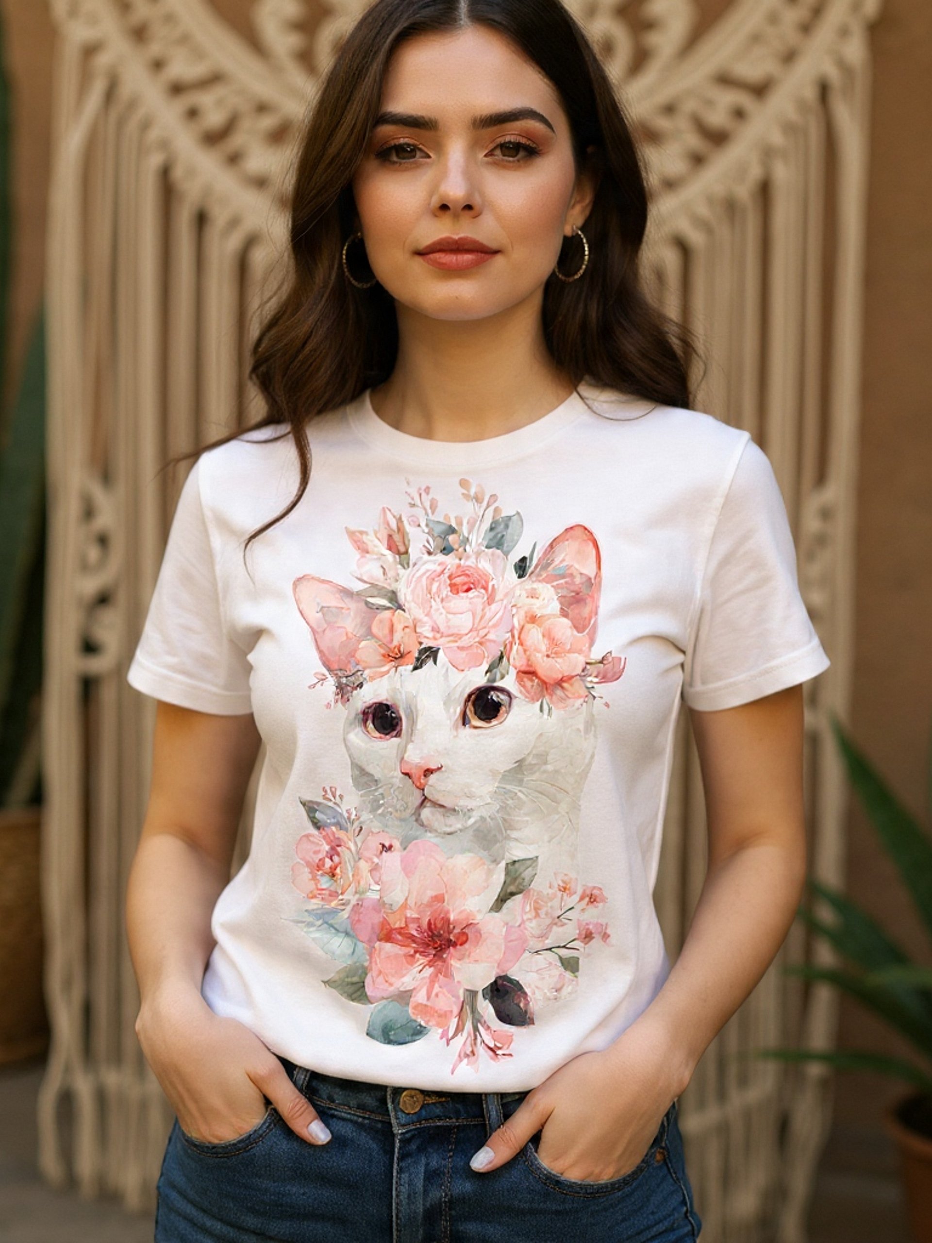 Whimsical Cat Clipart PNG Bundle - Cartoon Cats for DIY Crafts for Commercial Use product image (4)