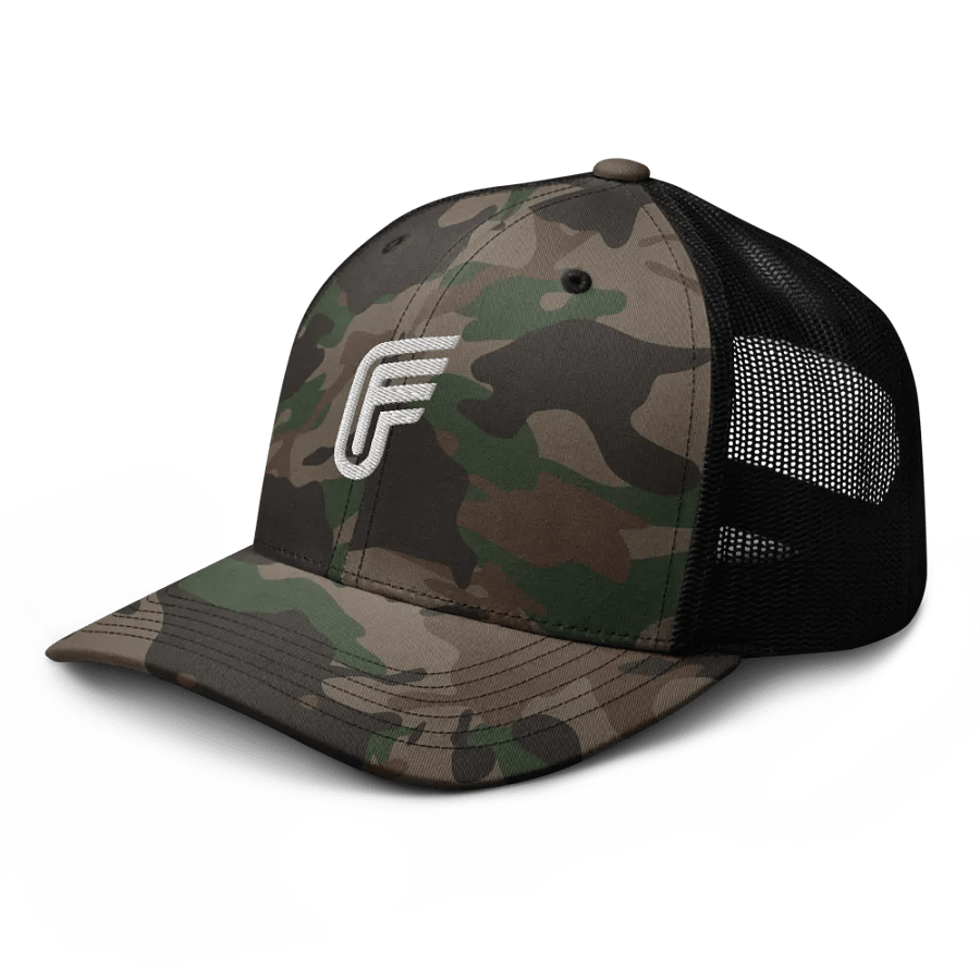 Frostee Camouflage Trucker Hat product image (4)