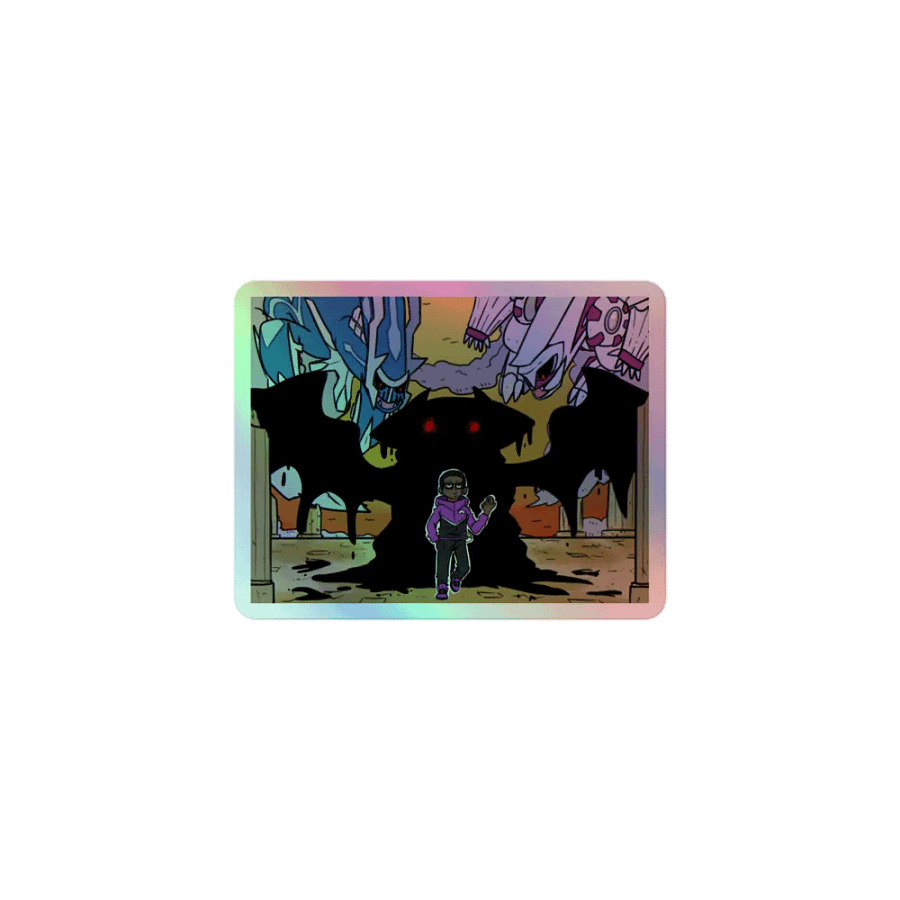 Distortion World 2 Holographic Sticker product image (1)