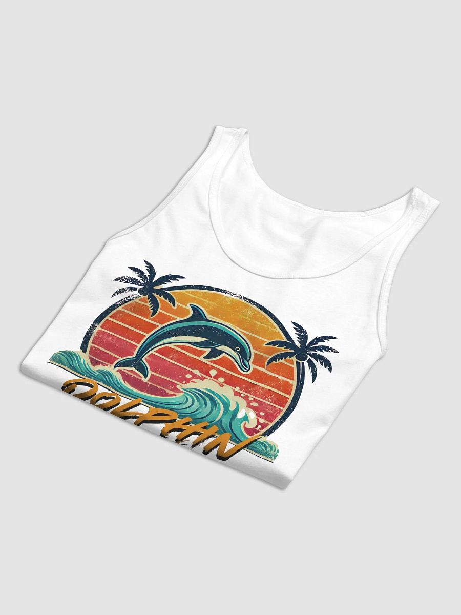 Sunset Dolphin Dive Tank Top product image (12)