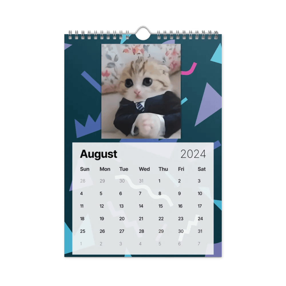 Wall Calendar (2024): Meme Cats product image (4)