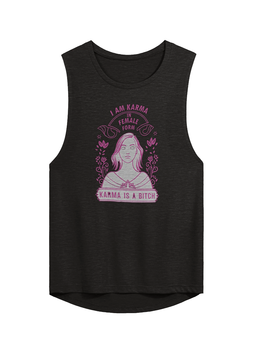 Karma Queen Floral Muscle Tank product image (1)