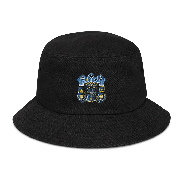 Denim Nuclear Meltdown bucket Hat product image (1)