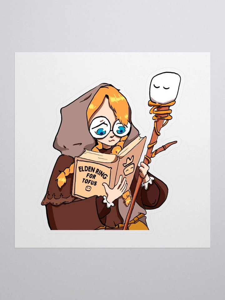 Elden Ring Tofu Sticker product image (1)