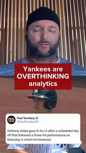 Are the Yankees trusting numbers too much over feel?