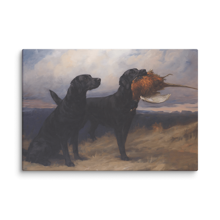 Black Labrador Hunting Wall Art product image (2)