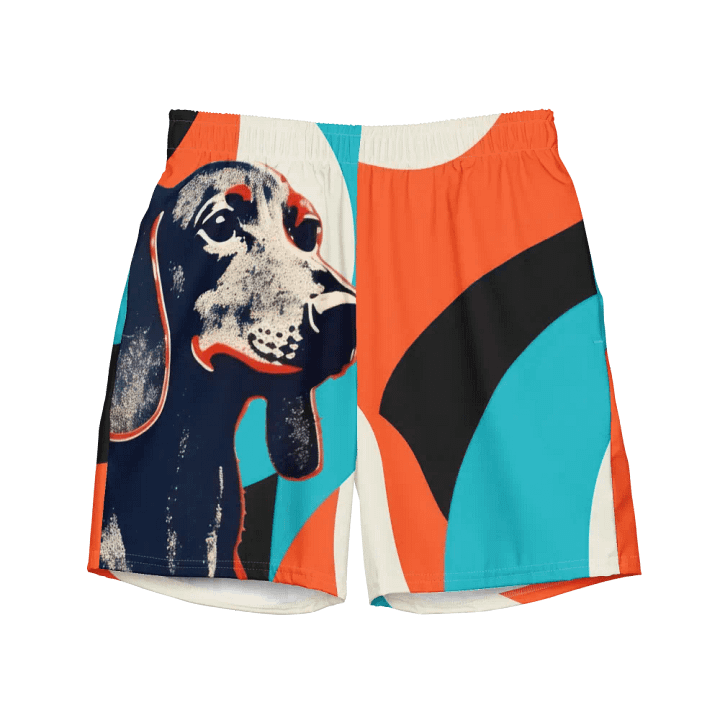 Dachshund Dreams Swim Trunks product image (2)