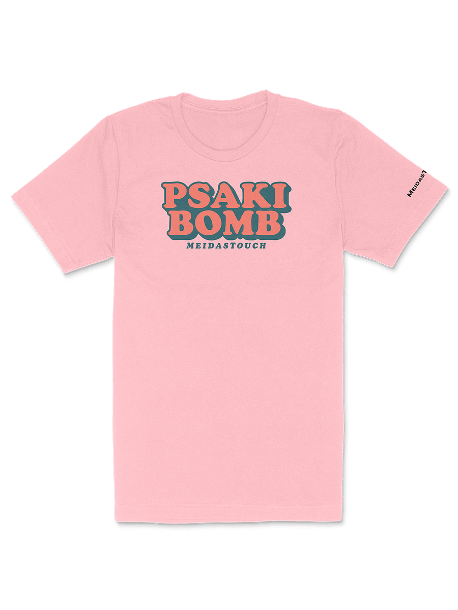 Red PsakiBomb Unisex T-Shirt product image (1)