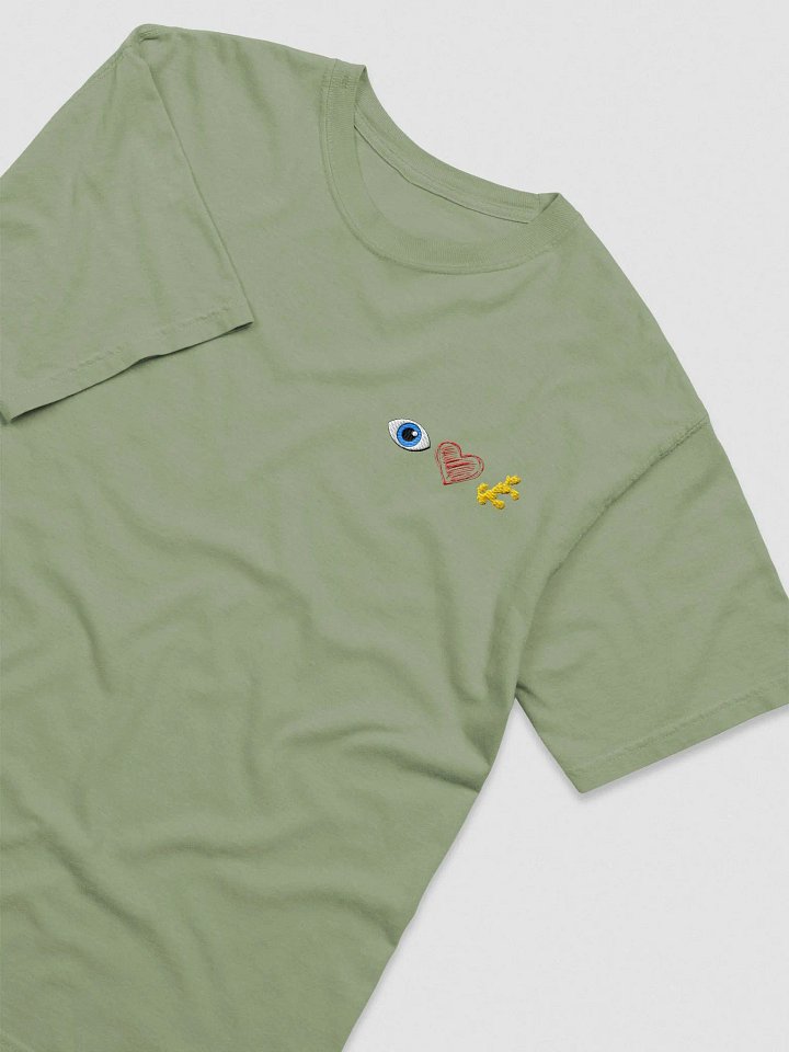 👁️ ❤️ 🫚 The Tee (Horizontal) product image (1)