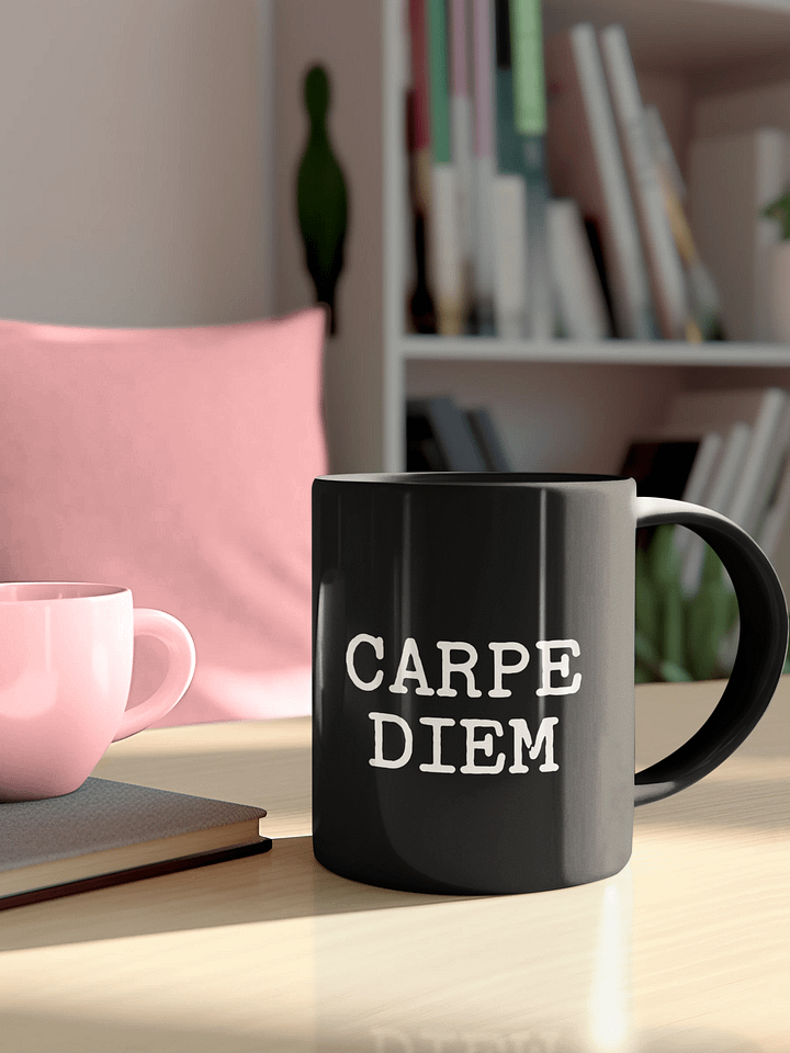 Carpe Diem Black Mug product image (1)