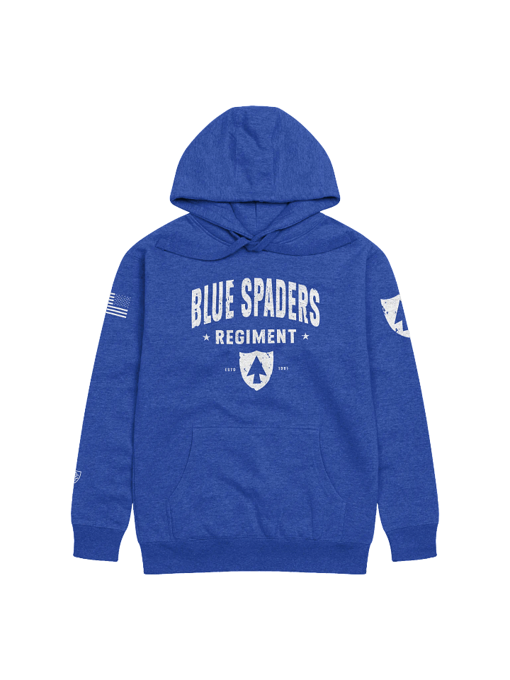 Blue Spaders - 26th Infantry Regiment "Distressed" Hoodie product image (3)