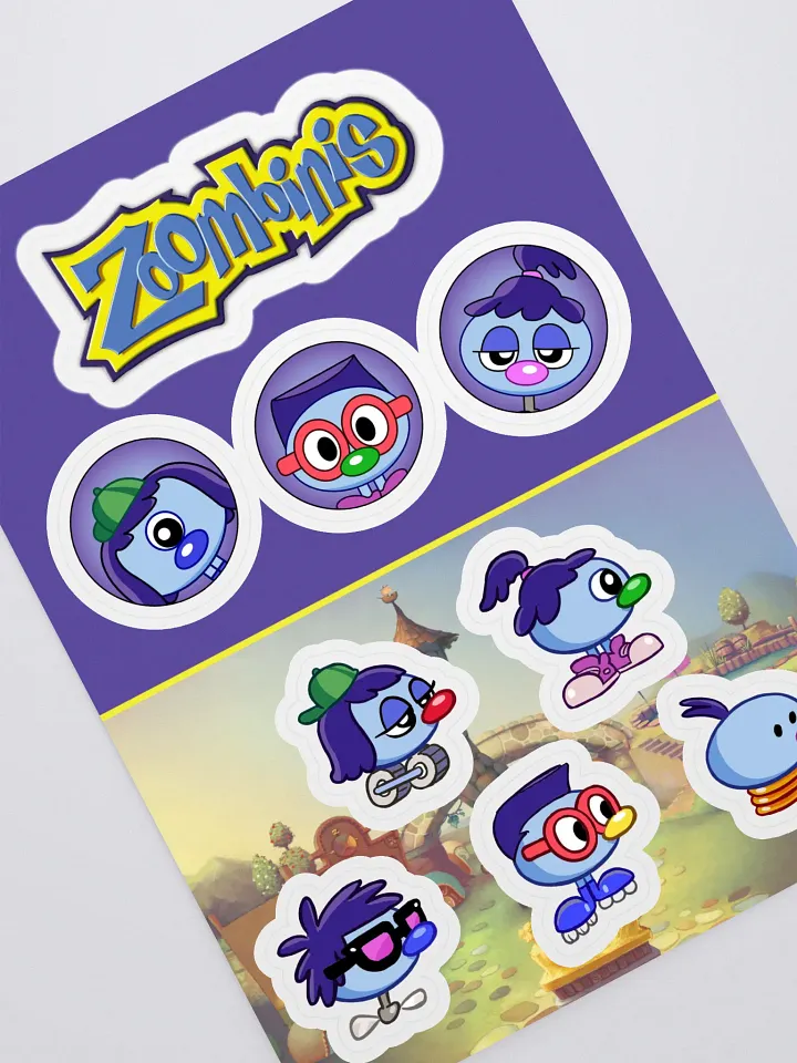 Zoombinis Sticker Squad product image (1)